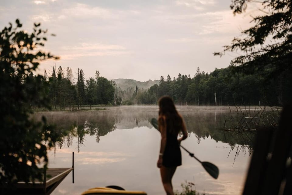 Chalet Mazama - Private Lake - Hot Tub - 16P Chalet in Quebec