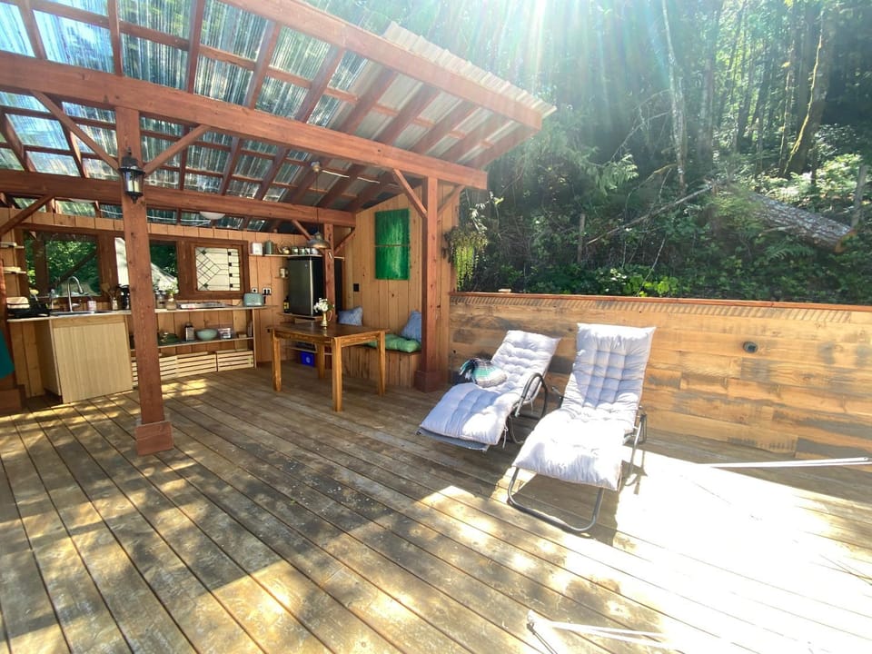 Patio, Natural landscape, Balcony/Terrace, Garden view, sunbed