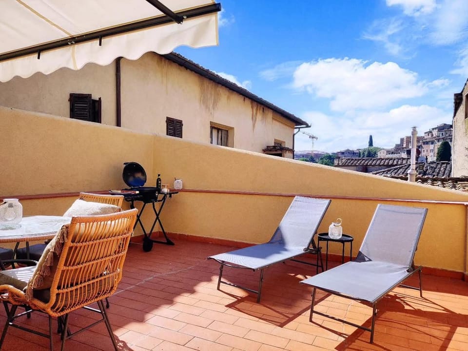 Property building, Patio, View (from property/room), Balcony/Terrace