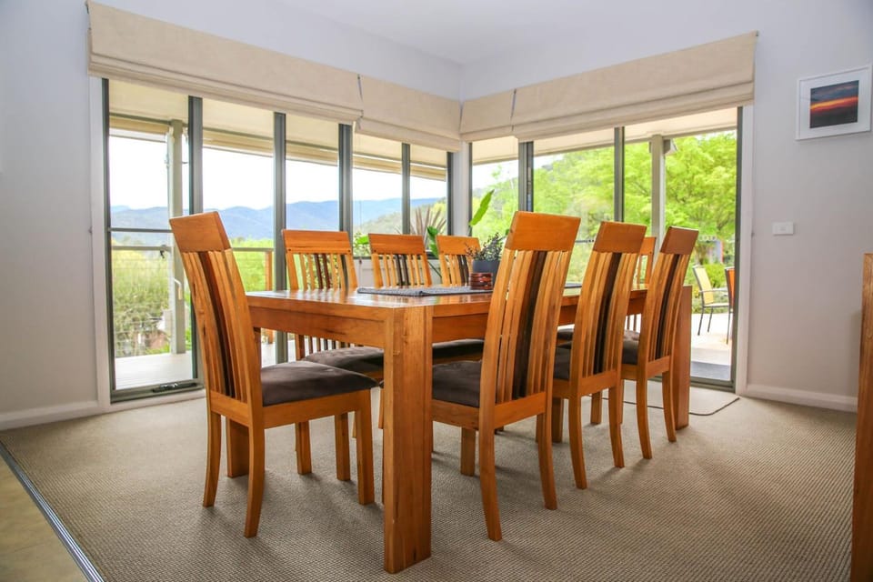 Patio, Seating area, Dining area, Garden view