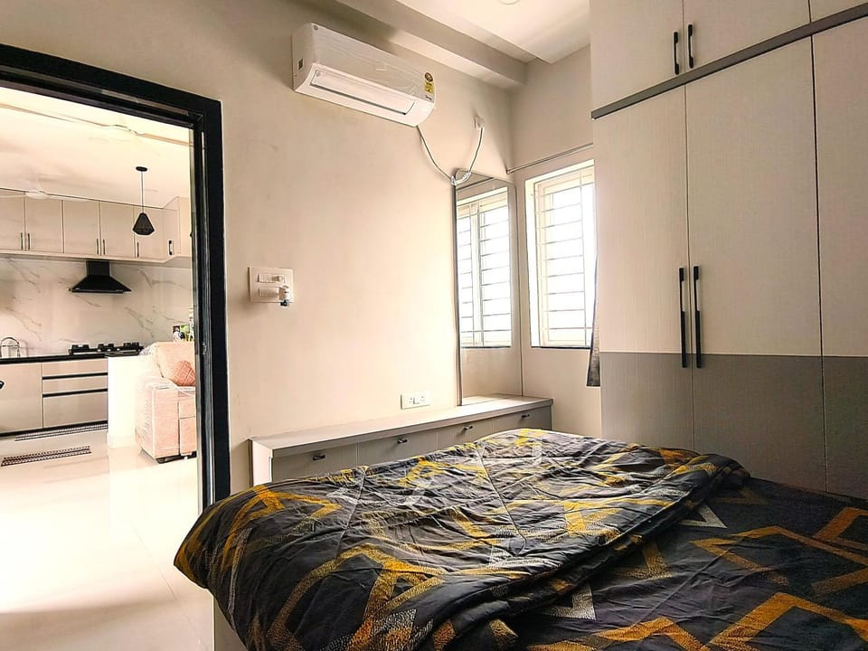 1 BHK Penthouse Just Launched with Modern Interiors Next to Main Road Apartment in Hyderabad