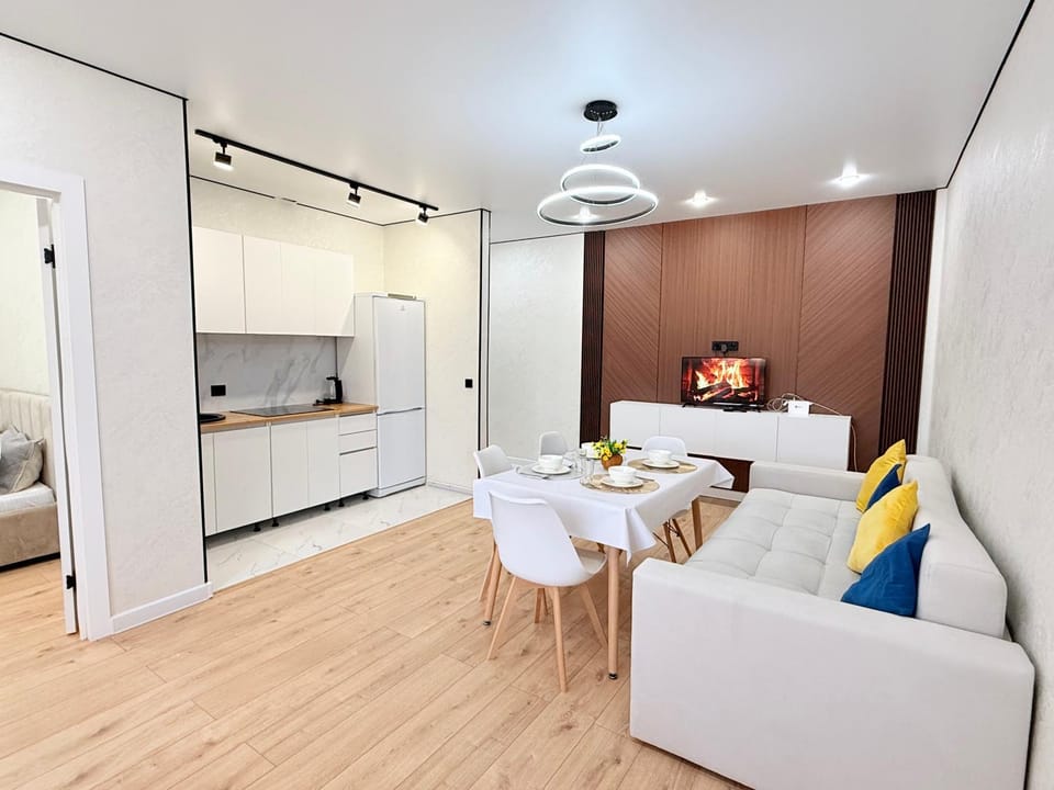 2-комнатная новая квартира возле Барыс Арены и Хан-Шатыра Apartment in Kazakhstan