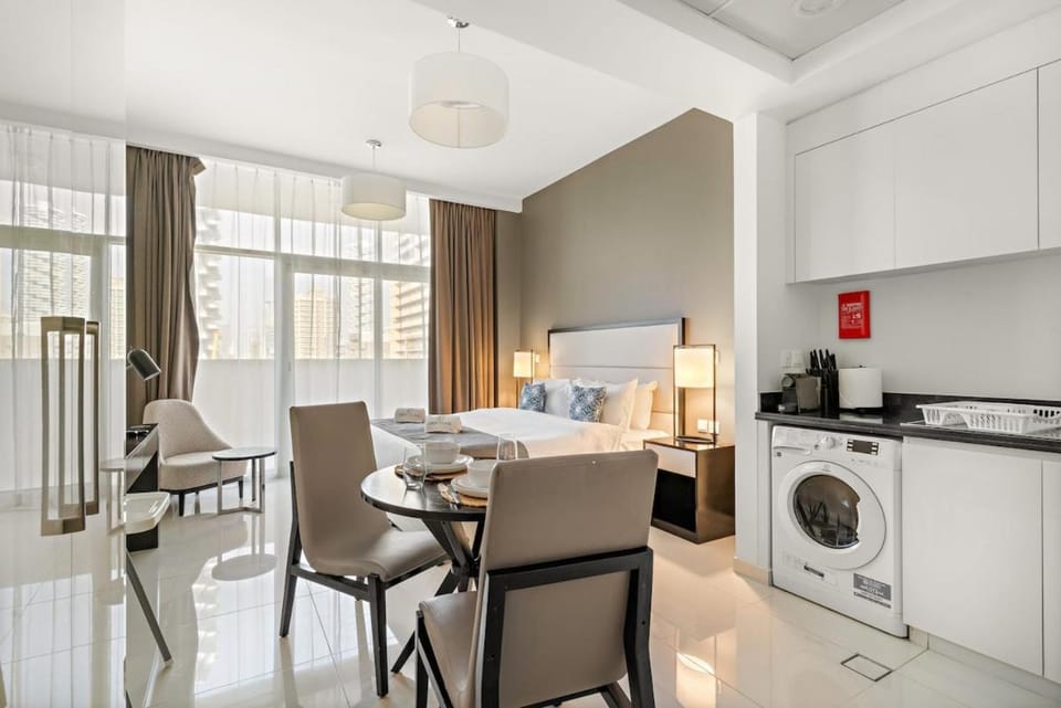 Modern JVC Studio with Pool Gym and Easy Access to Attractions Apartment in Dubai