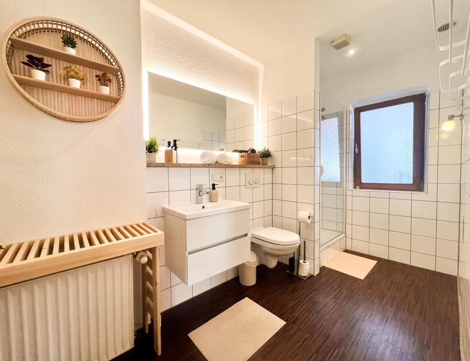 Shower, Toilet, Bathroom, hair dryier