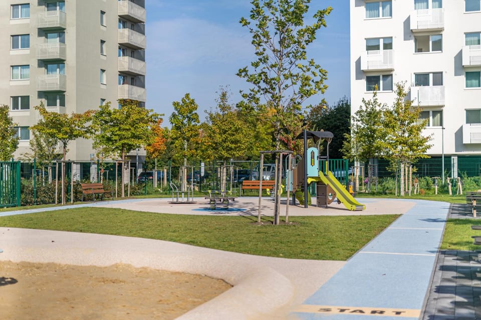 Day, Natural landscape, Children play ground, Garden