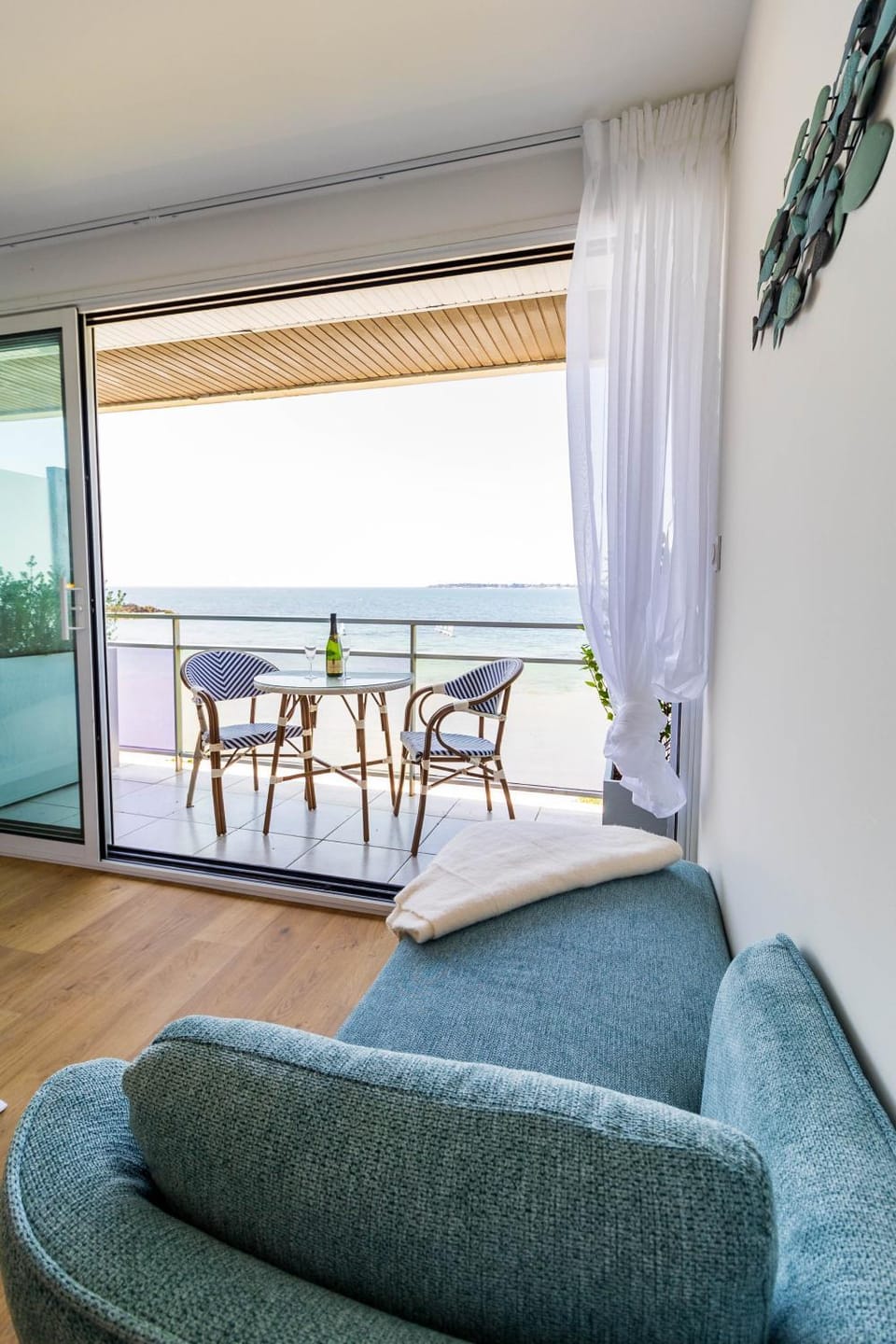 View (from property/room), Balcony/Terrace, Dining area, Beach, Sea view