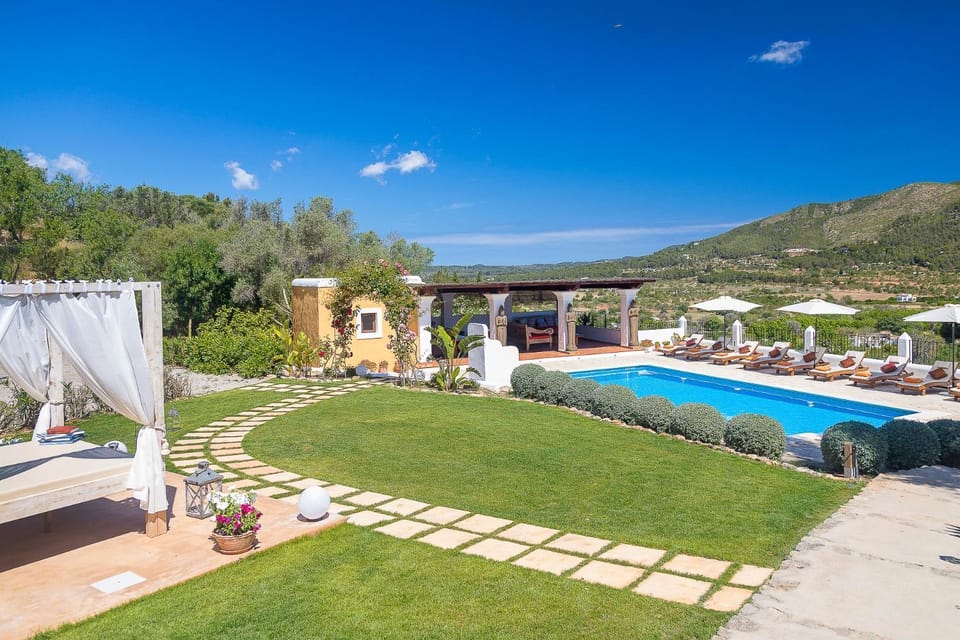 Property building, Living room, Swimming pool