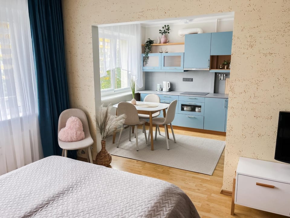 Kitchen or kitchenette, Bedroom