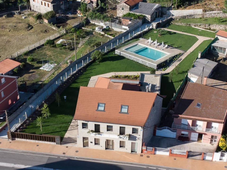 Property building, Pool view