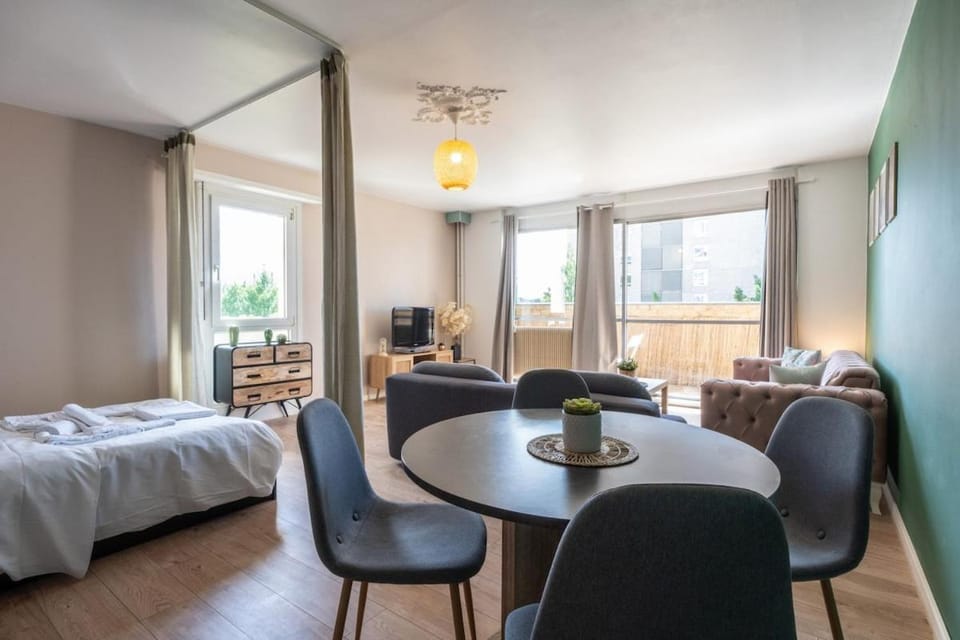 Studio Élégant sur Boulevard Mulhouse Centre Apartment in Mulhouse