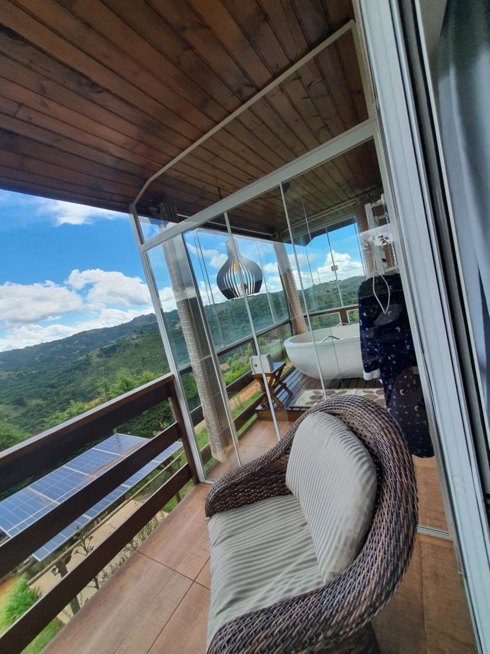 Natural landscape, Balcony/Terrace, Mountain view