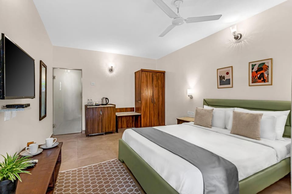 Bed, Bedroom, wardrobe