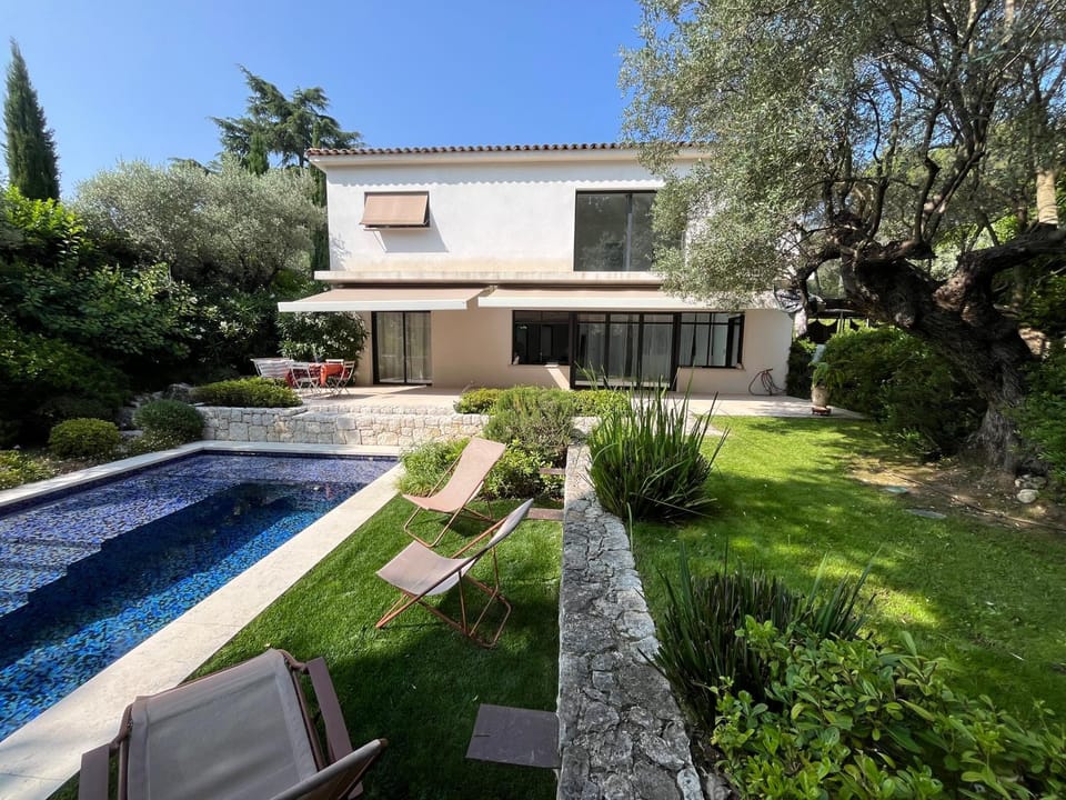 Garden, Swimming pool, sunbed
