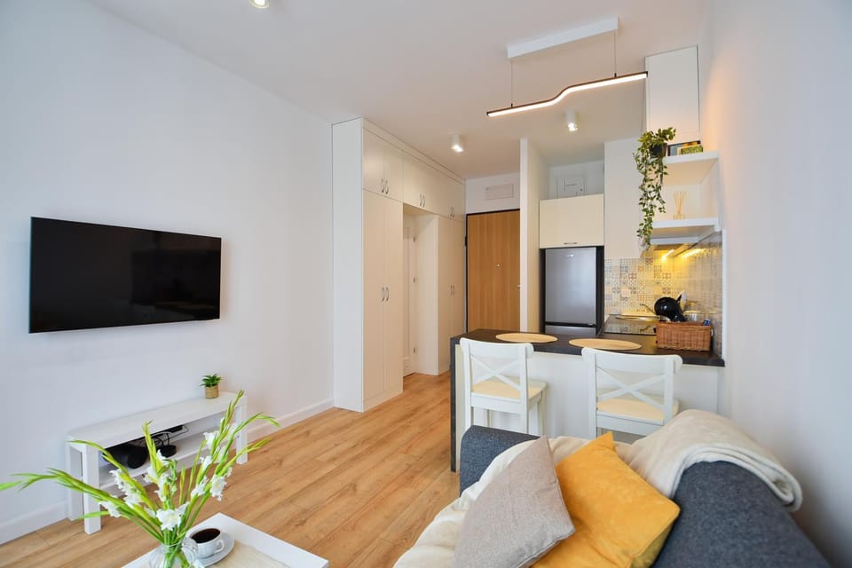 Kitchen or kitchenette, Living room