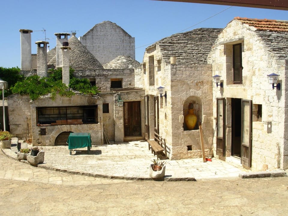 Facade/entrance, BBQ facilities