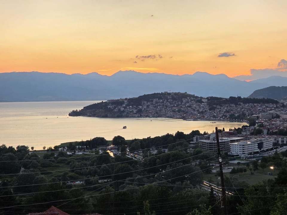 Day, Natural landscape, Bird's eye view, City view, Lake view, Mountain view, Sunrise, Sunset