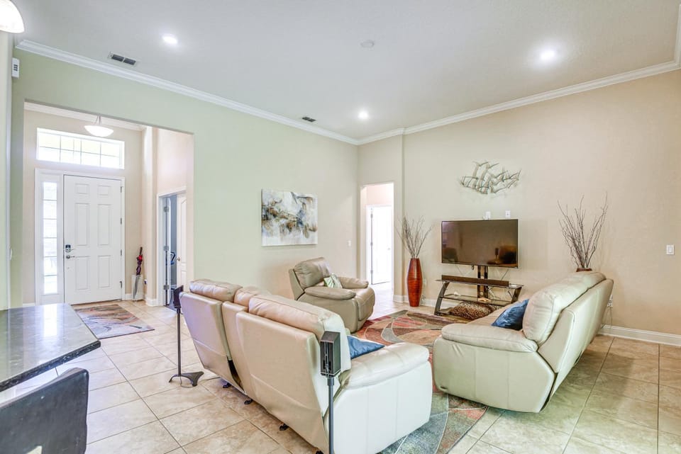 Family Home < 10 Mi to Flagler Beach: WFH Ready! House in Palm Coast
