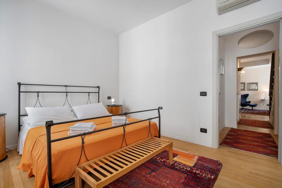 Property building, Living room, Bedroom