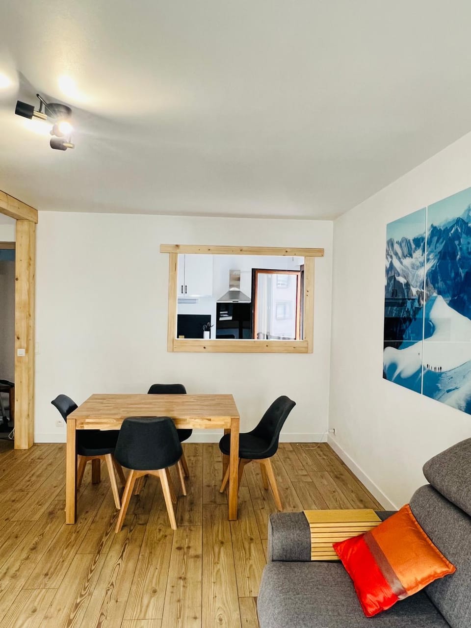 Balcons Alpins - Appartement rénové à St-Gervais Apartment in Saint-Gervais-Bains