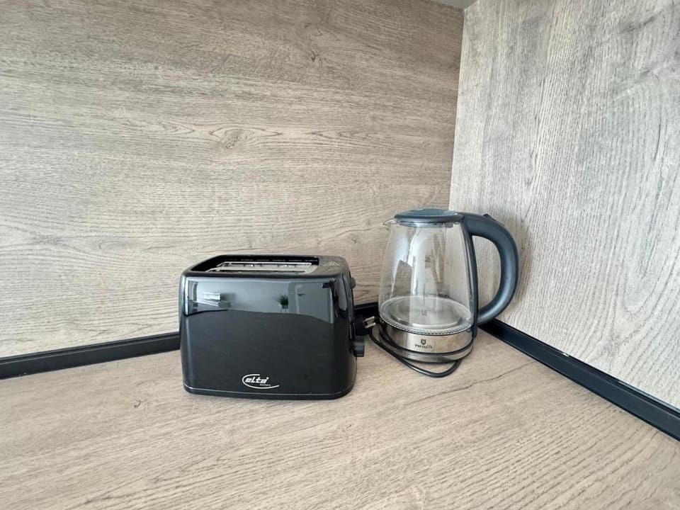 Coffee/tea facilities, Kitchen or kitchenette, toaster