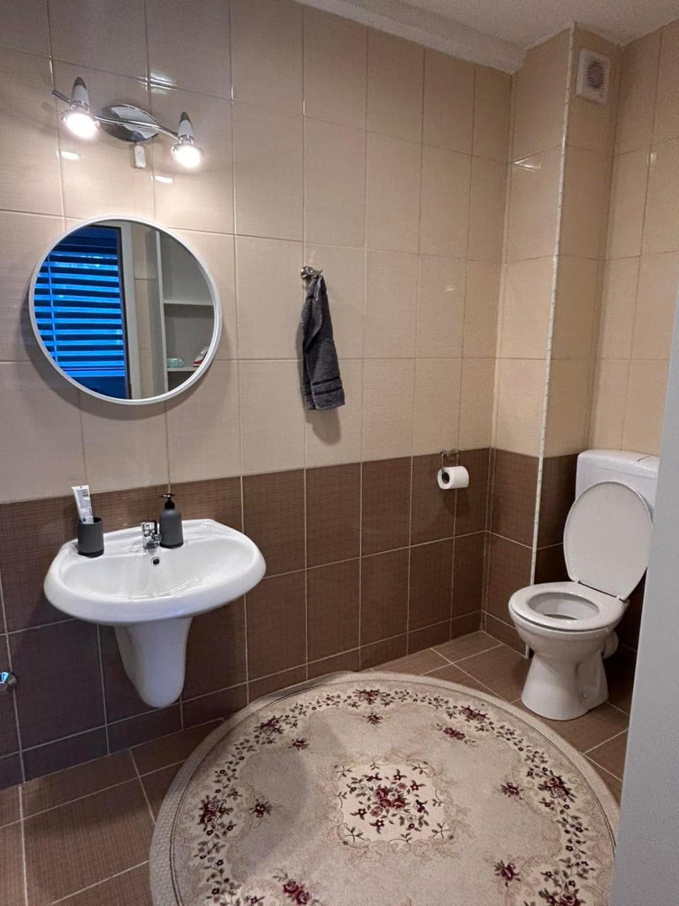 Shower, Toilet, Bathroom, towels