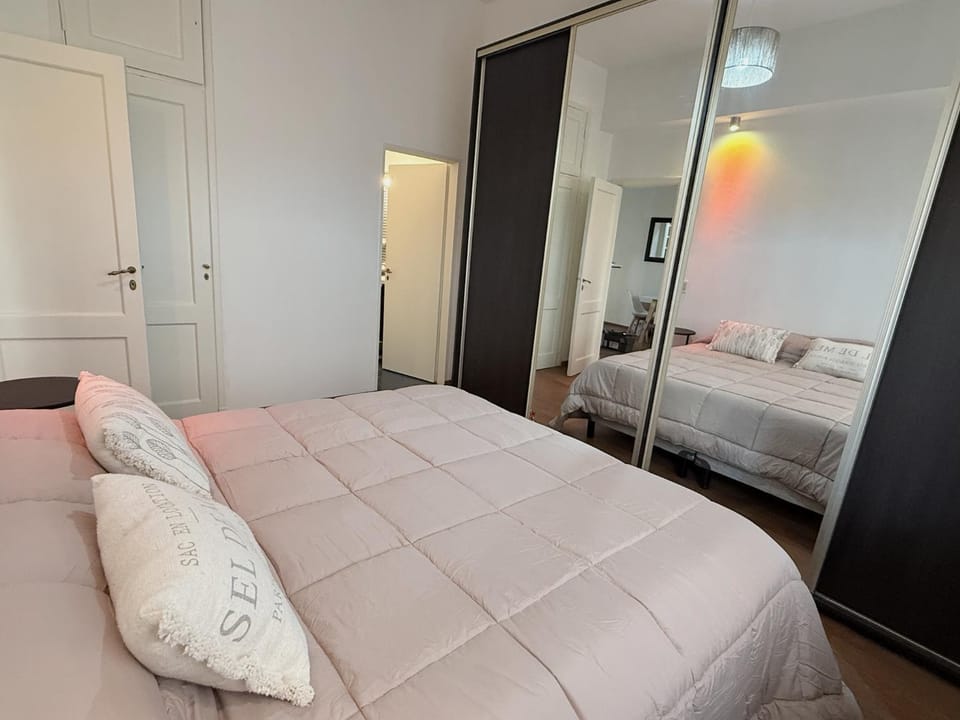 Bed, Photo of the whole room, Bedroom, towels, wardrobe
