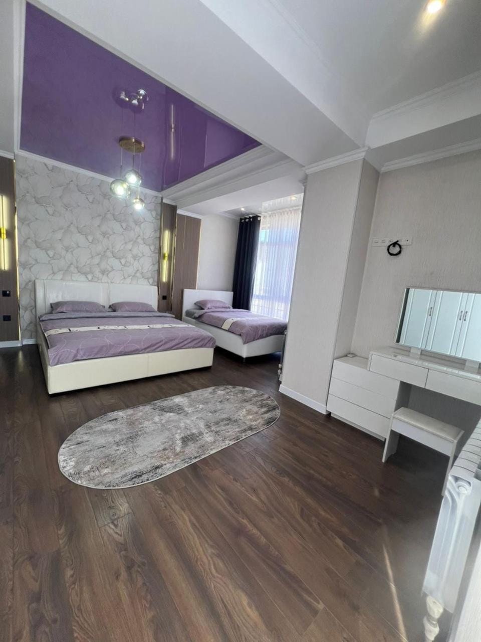 Bed, Photo of the whole room, Bedroom, wardrobe