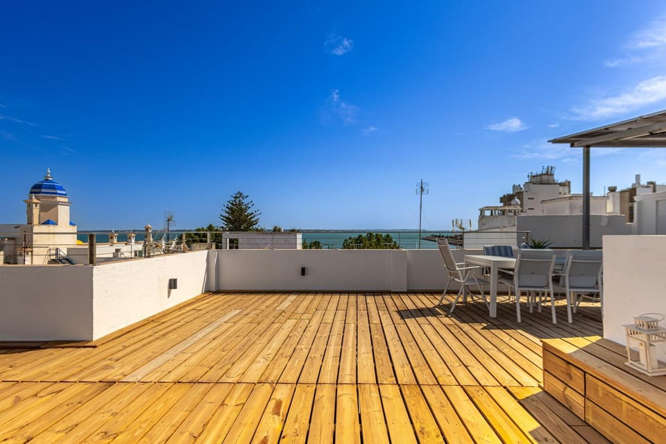 Day, Natural landscape, View (from property/room), Balcony/Terrace, Sea view
