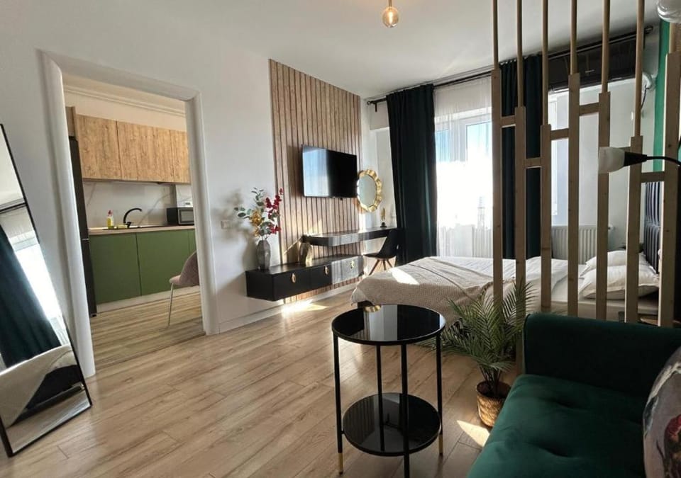 Bed, Living room, Photo of the whole room, Seating area, Bedroom