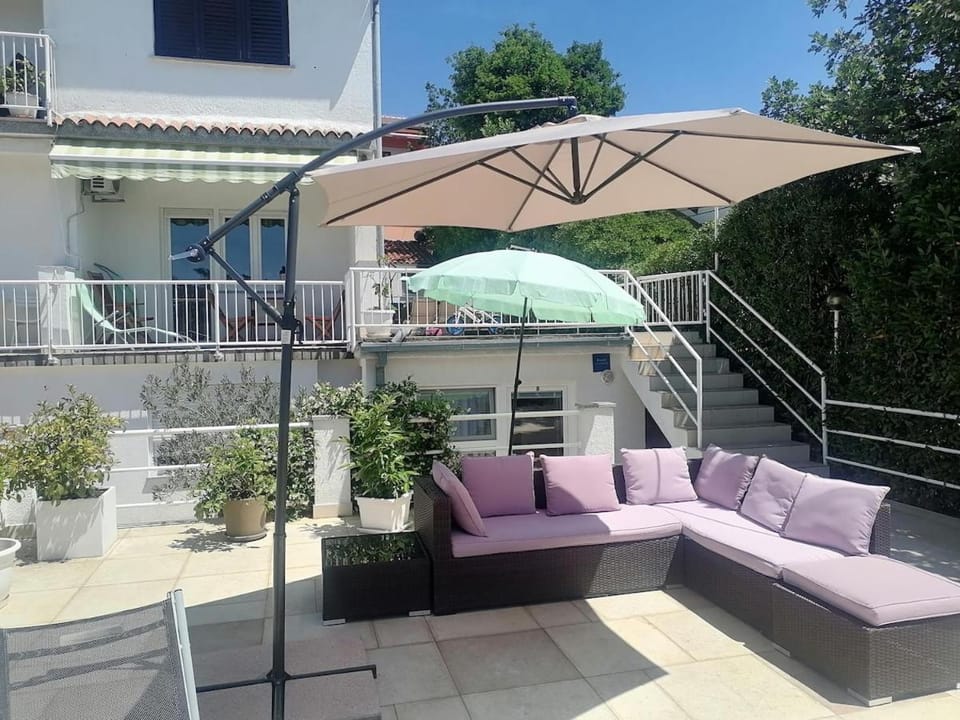 Apartment with nice terrace in Crikvenica Apartment in Crikvenica