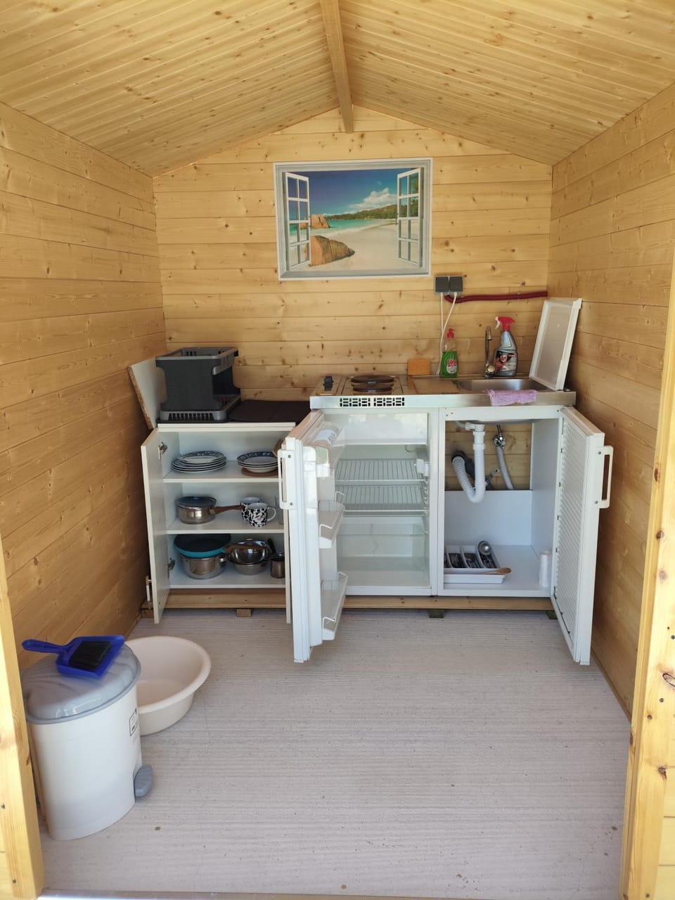 Caravan with private toilet and kitchen 2 Apartment in Šibenik-Knin County, Croatia