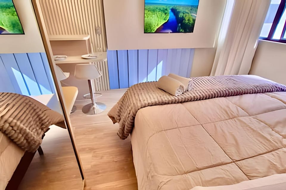 Bed, TV and multimedia