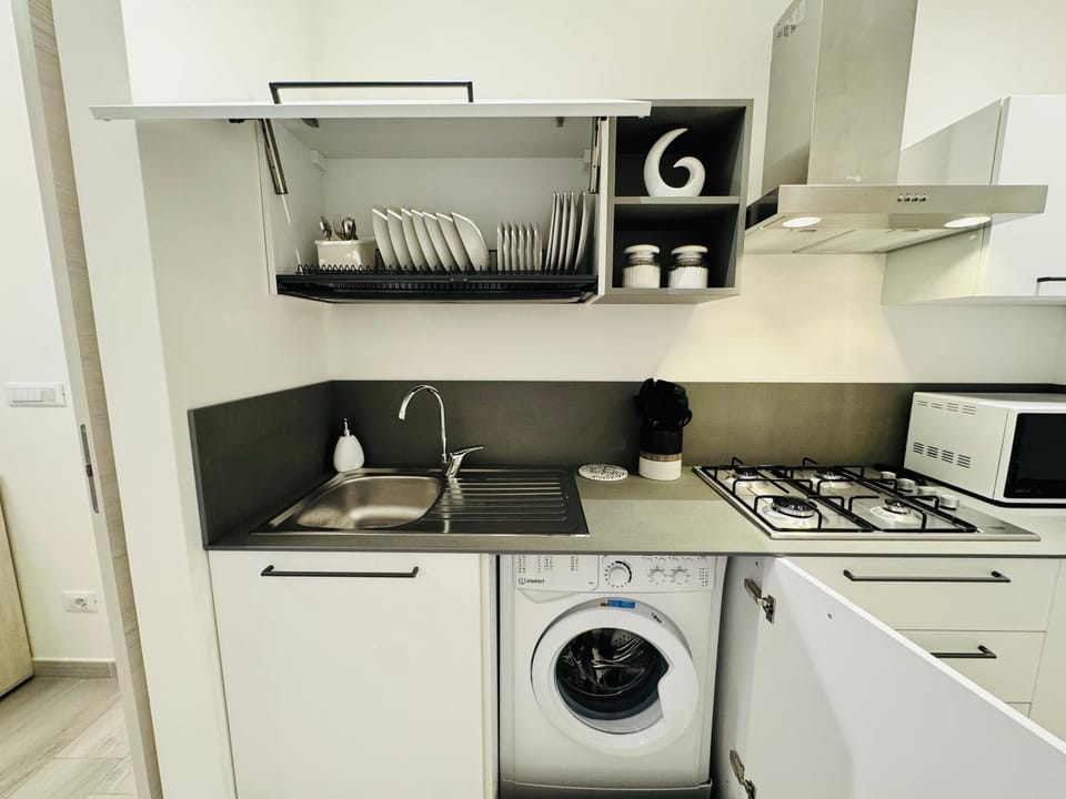 stove, washing machine