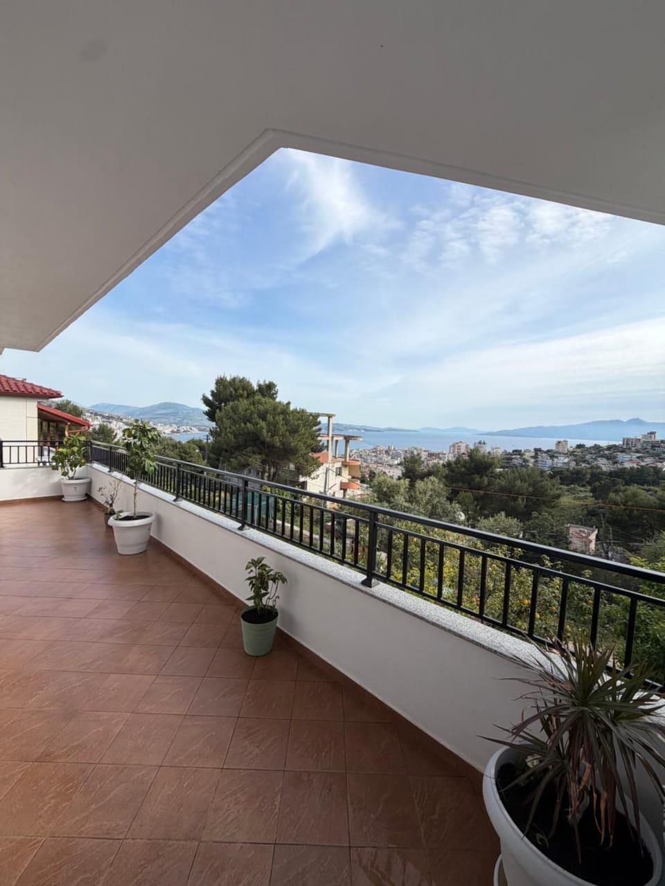 Patio, Day, Natural landscape, View (from property/room), Balcony/Terrace, Mountain view, Sea view