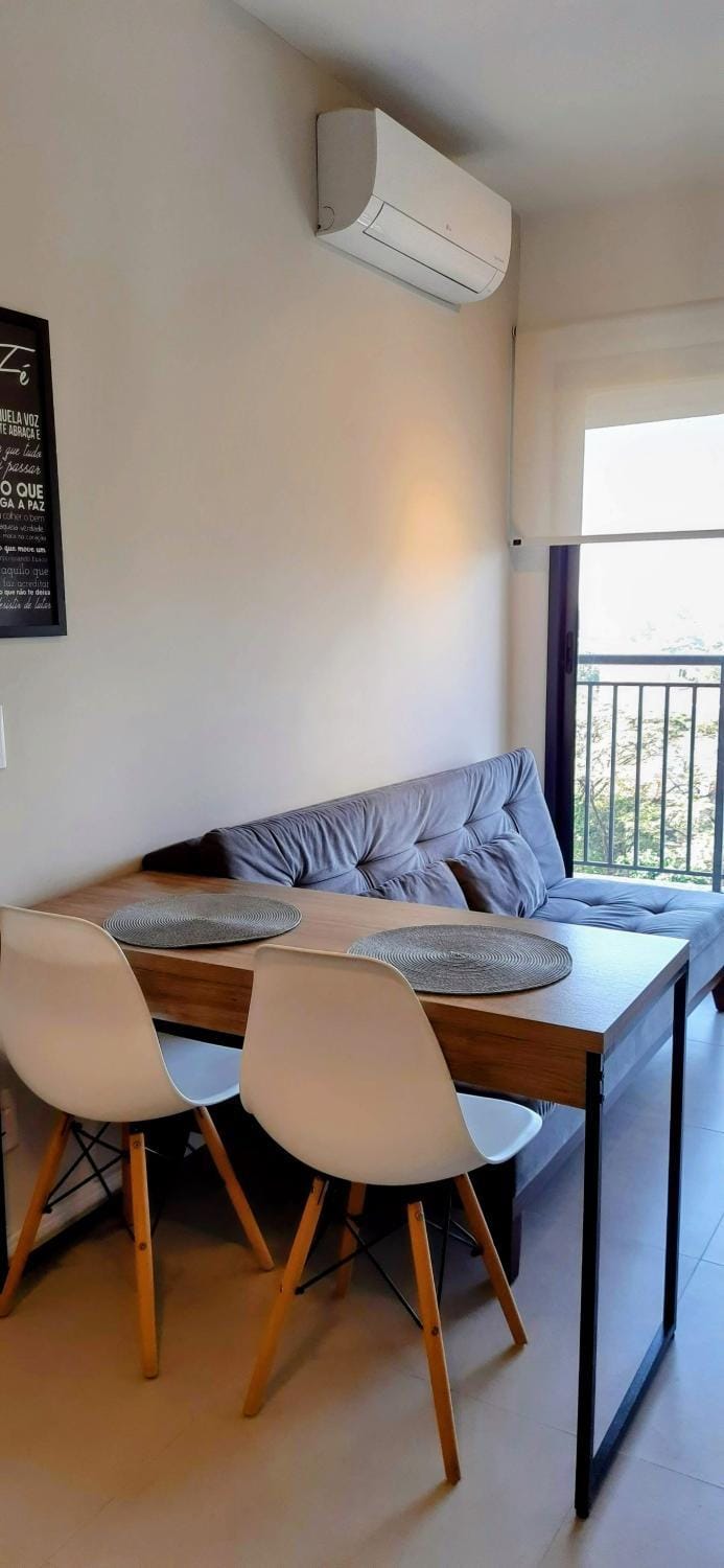 Living room, air conditioner, air conditioner