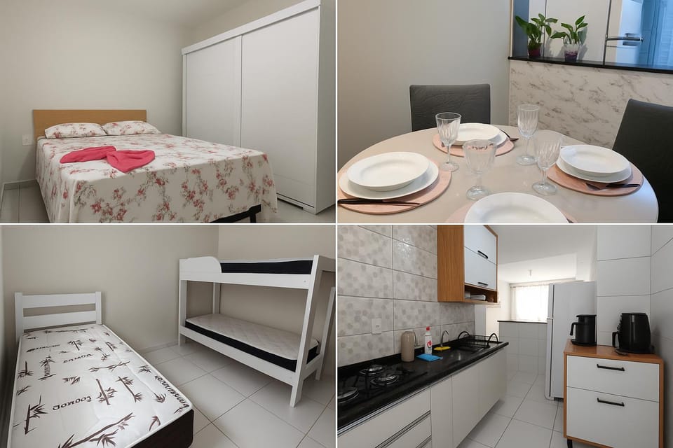 Bed, Kitchen or kitchenette, Photo of the whole room, Dining area, stove