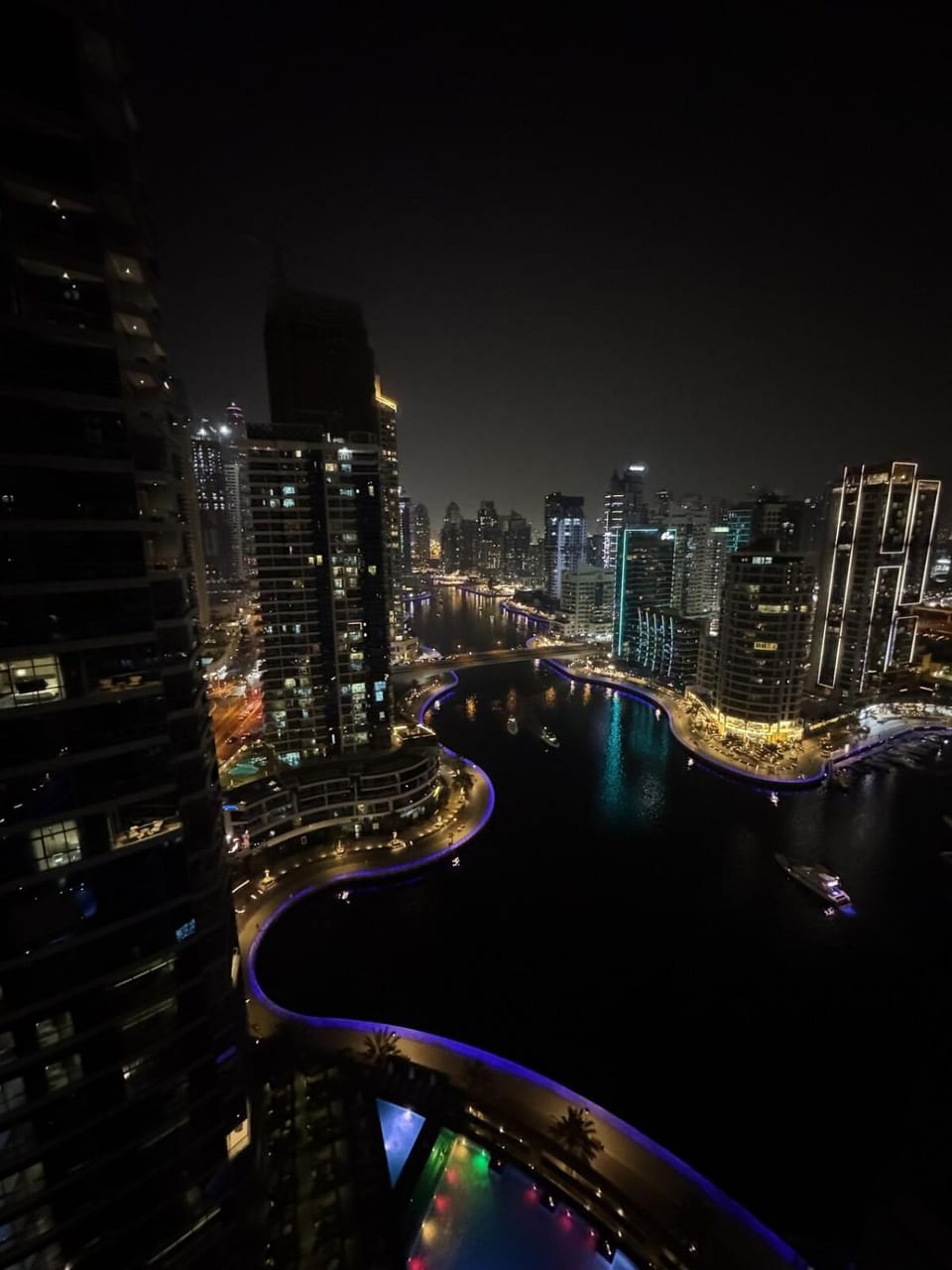 Night, City view