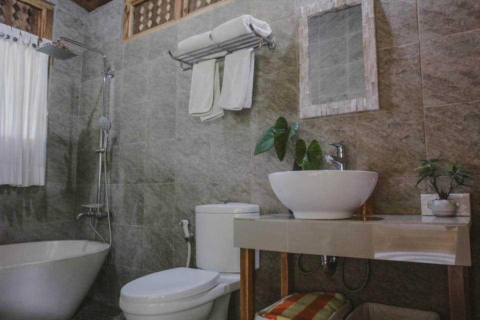 Shower, Toilet, Bathroom, towels