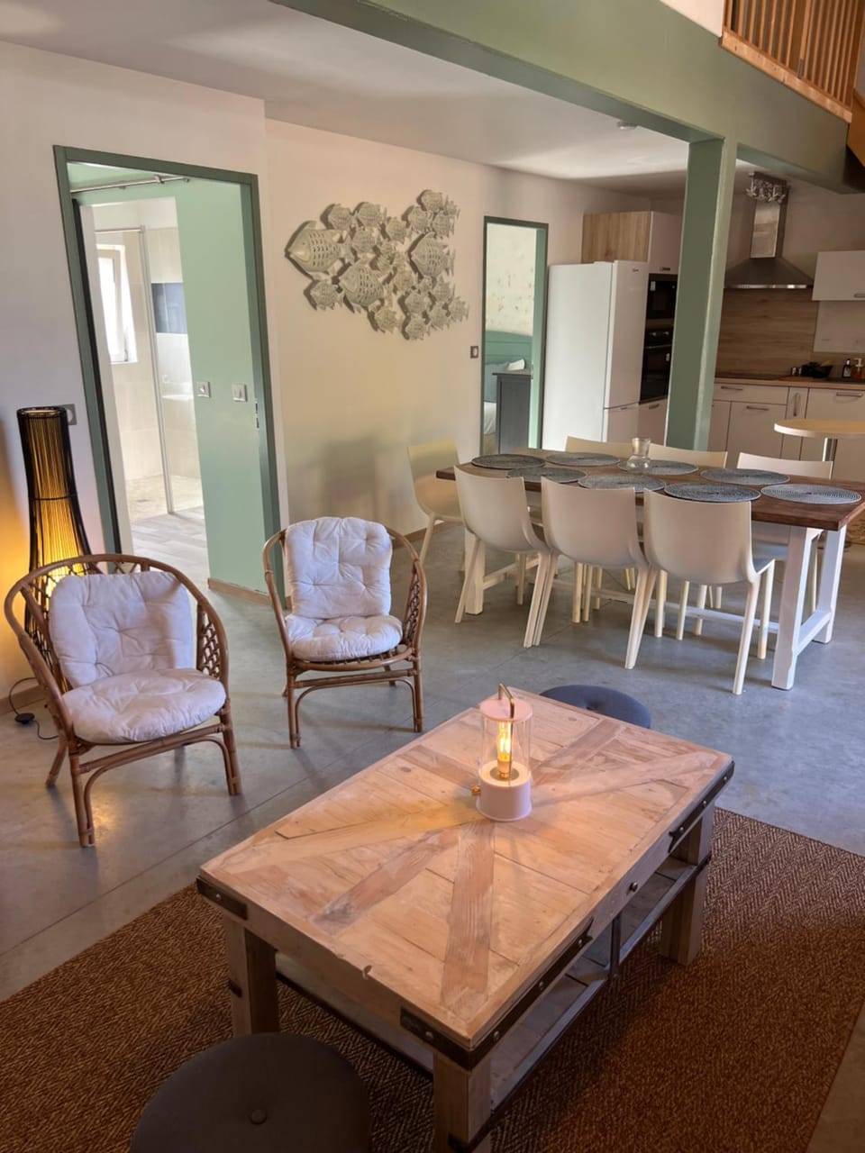 Dining area