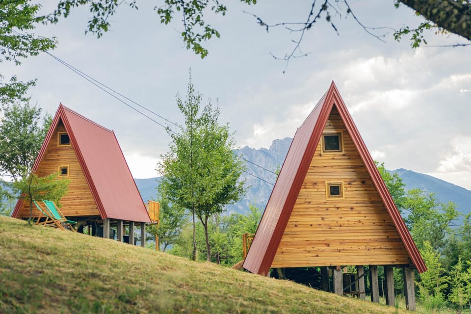 Property building, Natural landscape, Mountain view