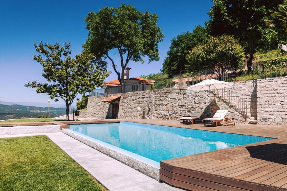 Natural landscape, Swimming pool, sunbed