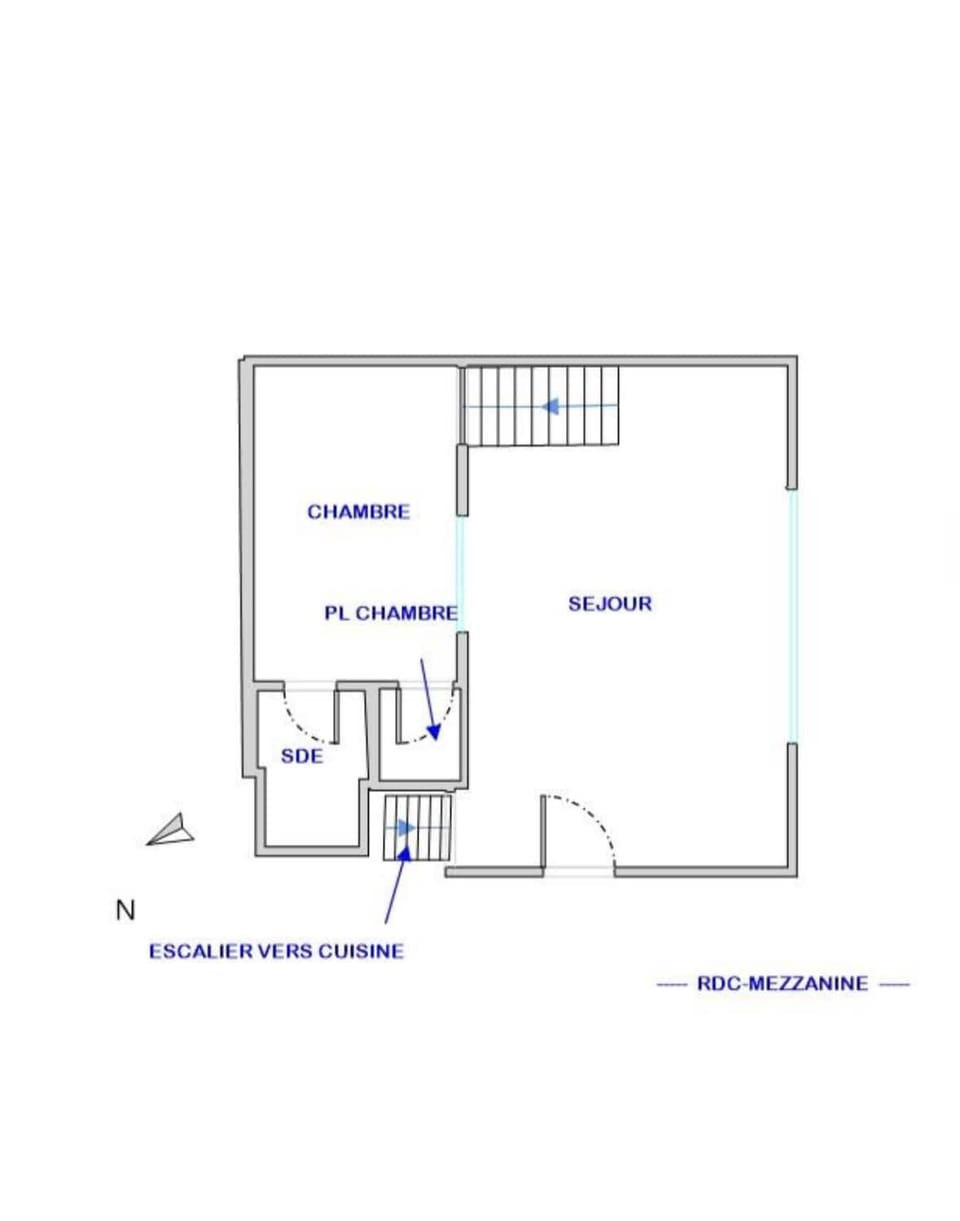 35 m2 apartment in Marseille - Baille Apartment in Marseille