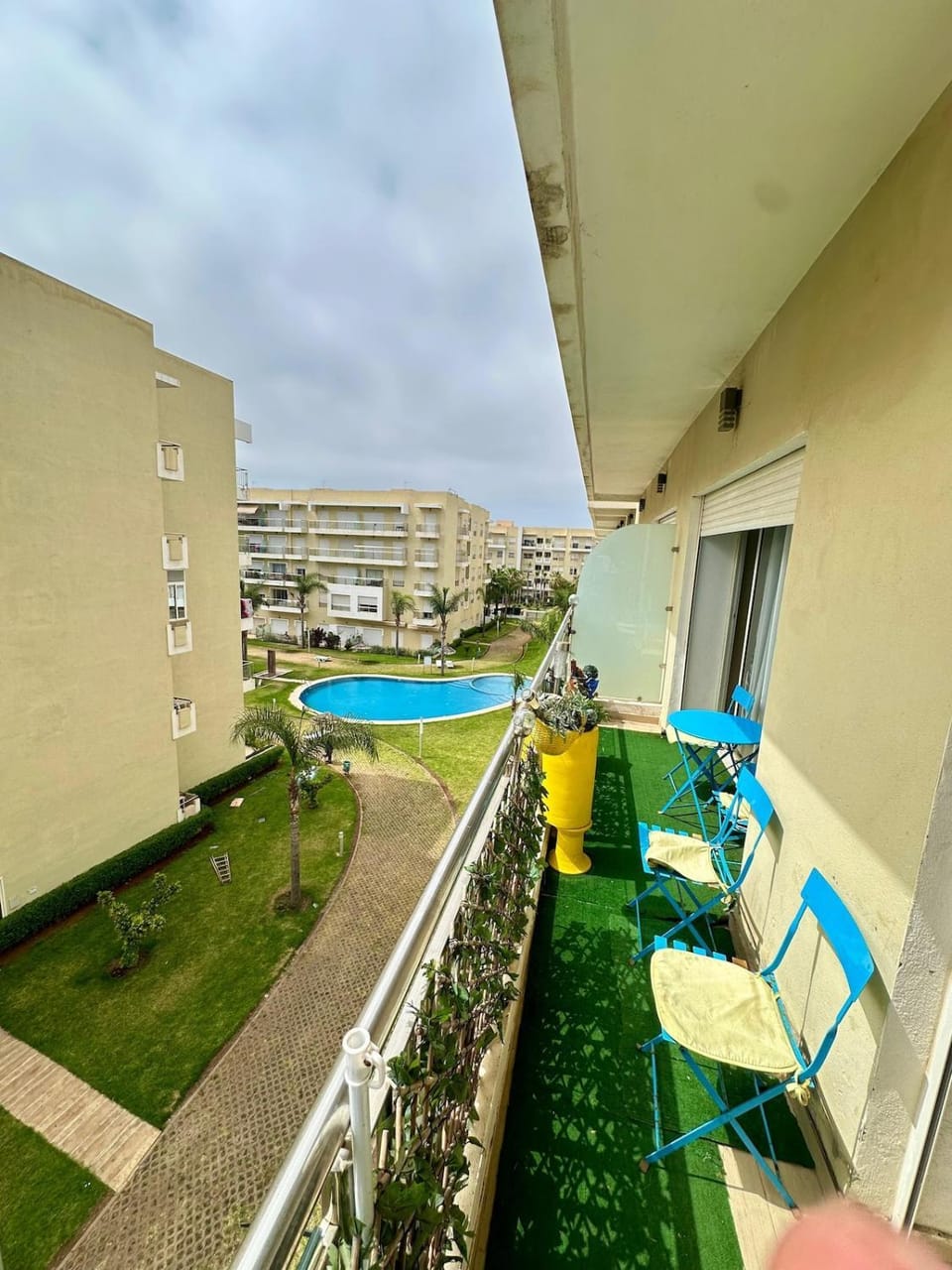 Balcony/Terrace, Pool view