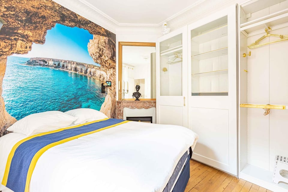 Bed, Bedroom, wardrobe