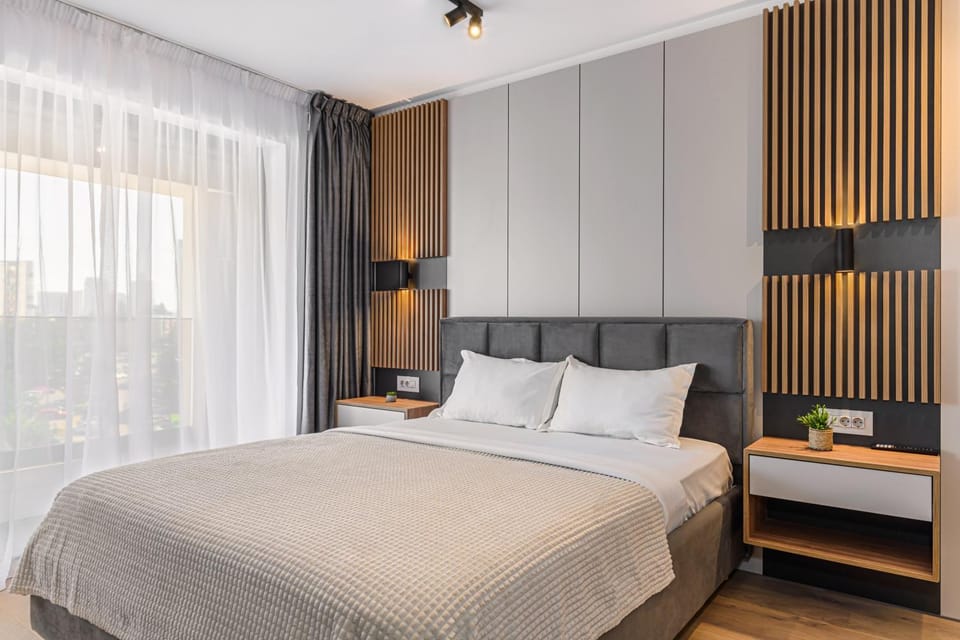 Bed, Photo of the whole room, Bedroom, cot, air conditioner