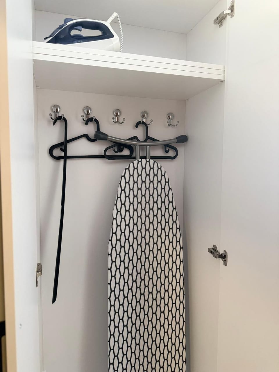 flat iron, wardrobe