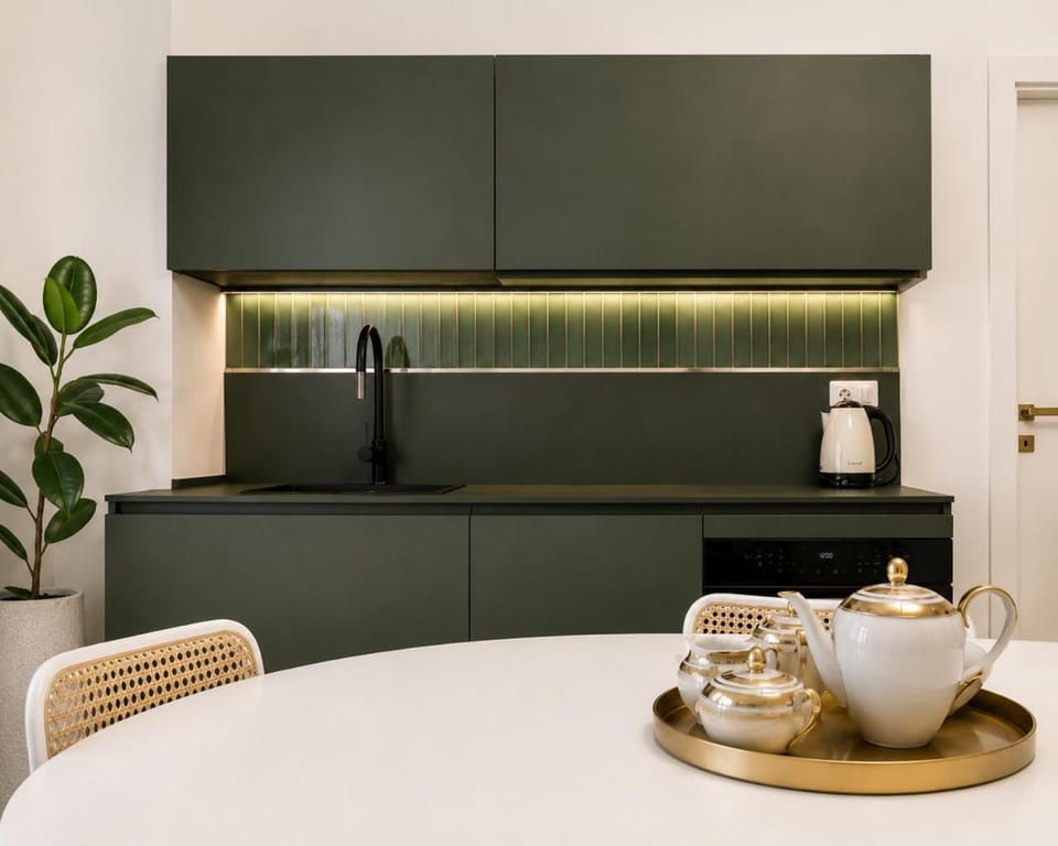 Coffee/tea facilities, Kitchen or kitchenette, Dining area