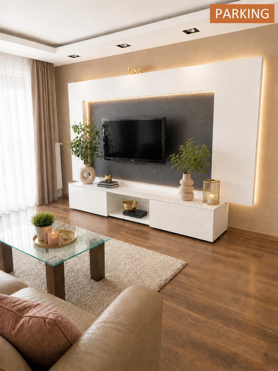 Living room, Seating area