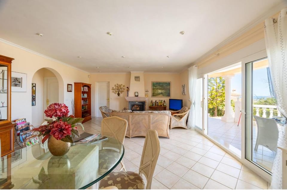 Living room, Seating area, Sea view