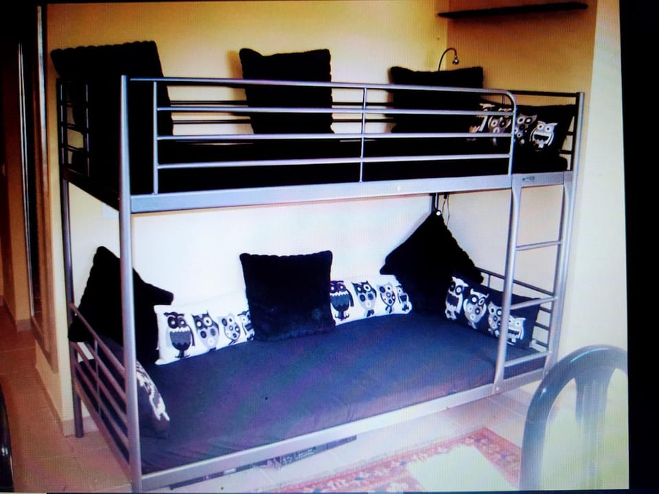 Property building, Living room, Bedroom